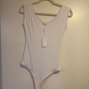 White womens bodysuit